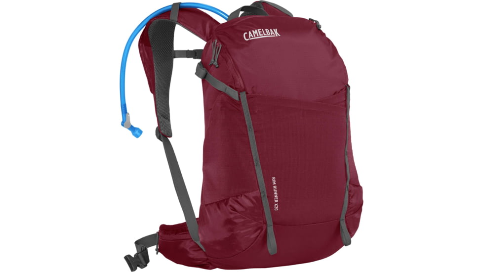 CamelBak Womens Rim Runner X20, 20 liters, Cabernet/Cool Grey, 20 L, 2727601000