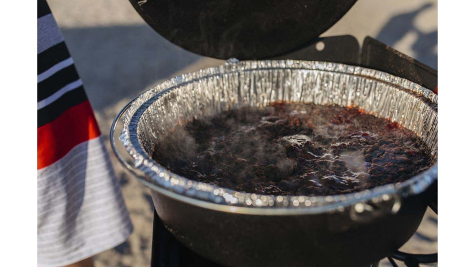 Camp Chef 12 In Disposable Dutch Oven Liners, Black/Silver, AOL12