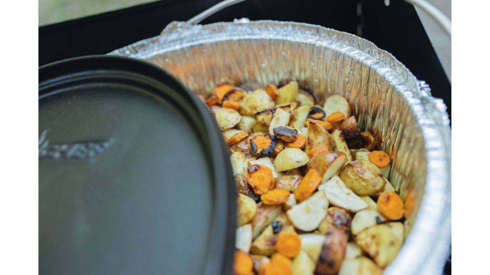 Camp Chef 12 In Disposable Dutch Oven Liners, Black/Silver, AOL12