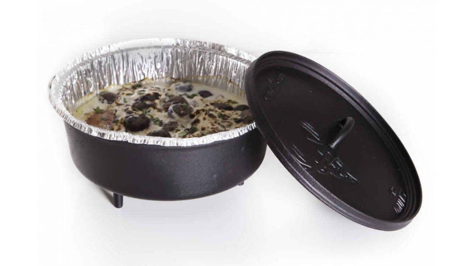 Camp Chef 14in Disposable Dutch Oven Liners, Black/Silver, AOL14