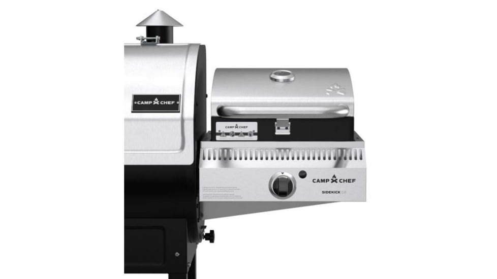 Camp Chef 14x16in Deluxe Stainless Steel BBQ Grill, 1 Burner, Box Accessory, Stainless, BB30LS