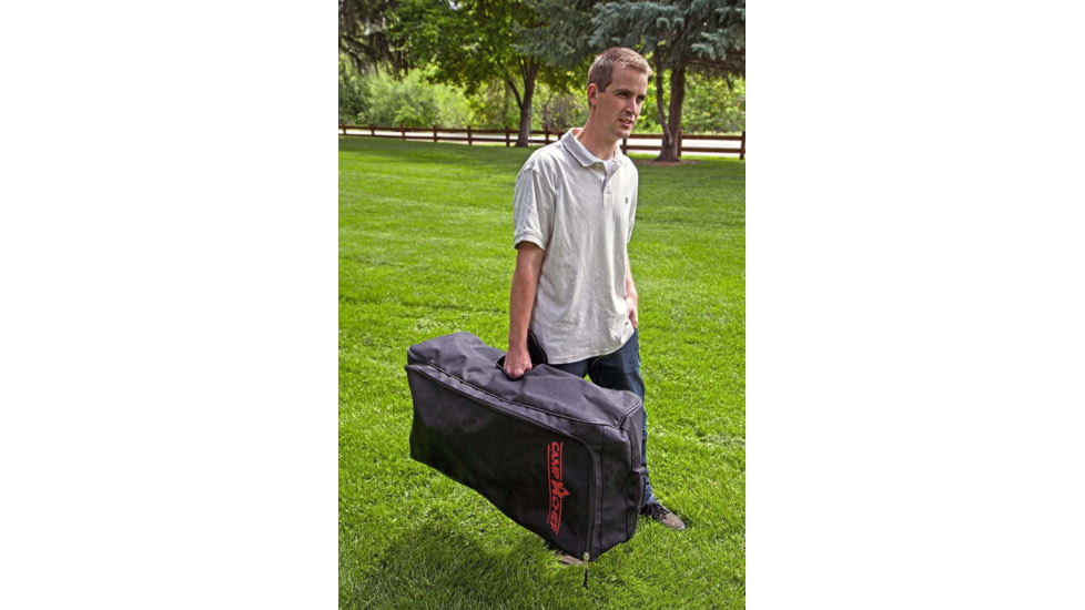 Camp Chef 3-Burner Roller Bag, Top-loading, Black, RCB90