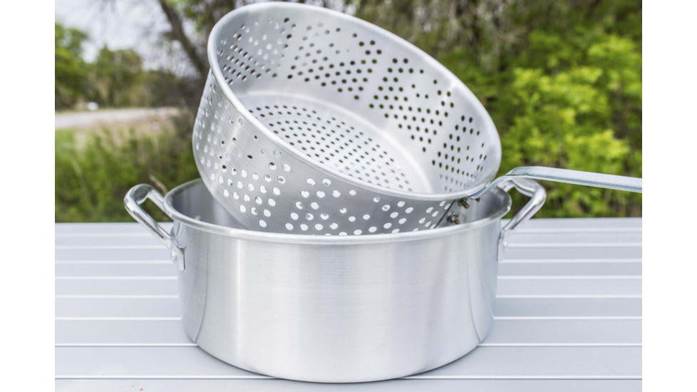 Camp Chef Aluminum Pot, 10.5quart Pot, Silver, DP10