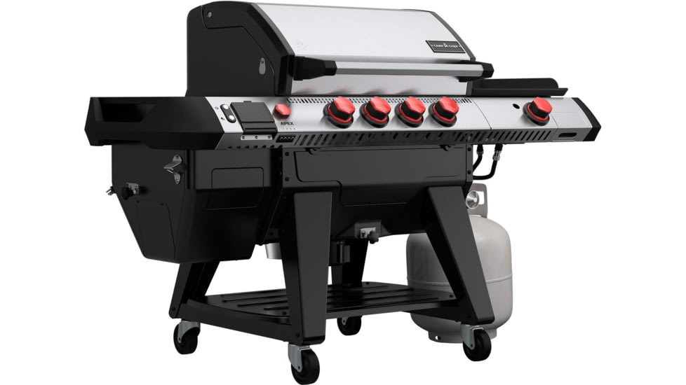 Camp Chef Apex 24in Pellet Grill w/ Optional Gas Kit and Sidekick