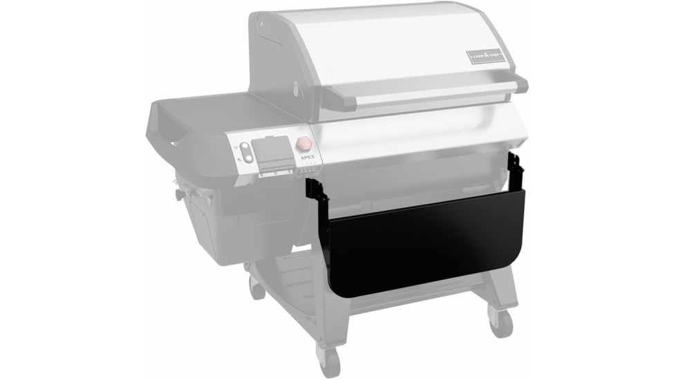 Camp Chef Apex Pellet Grill Folding Front Shelf, 24 in, Black, PG24HGFS