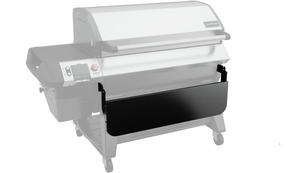 Camp Chef Apex Pellet Grill Folding Front Shelf, 36 in, Black, PG36HGFS