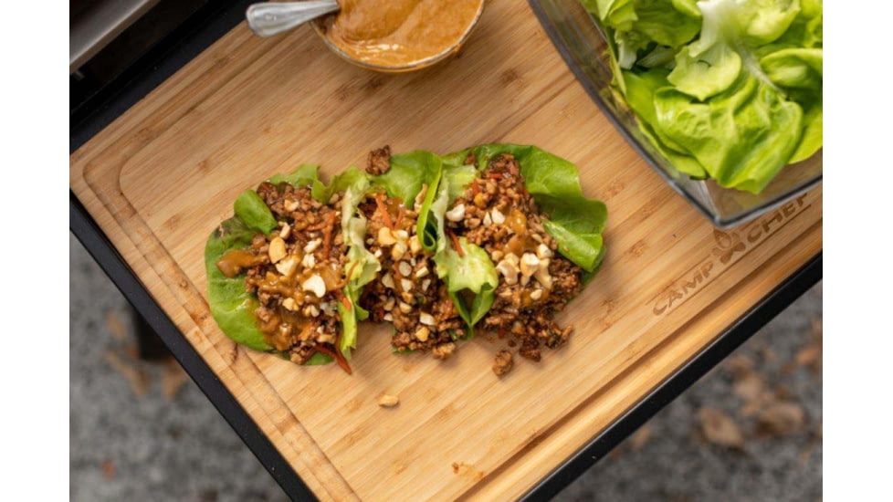 Camp Chef Bamboo Cutting Board, 14in, Tan, CHOP14