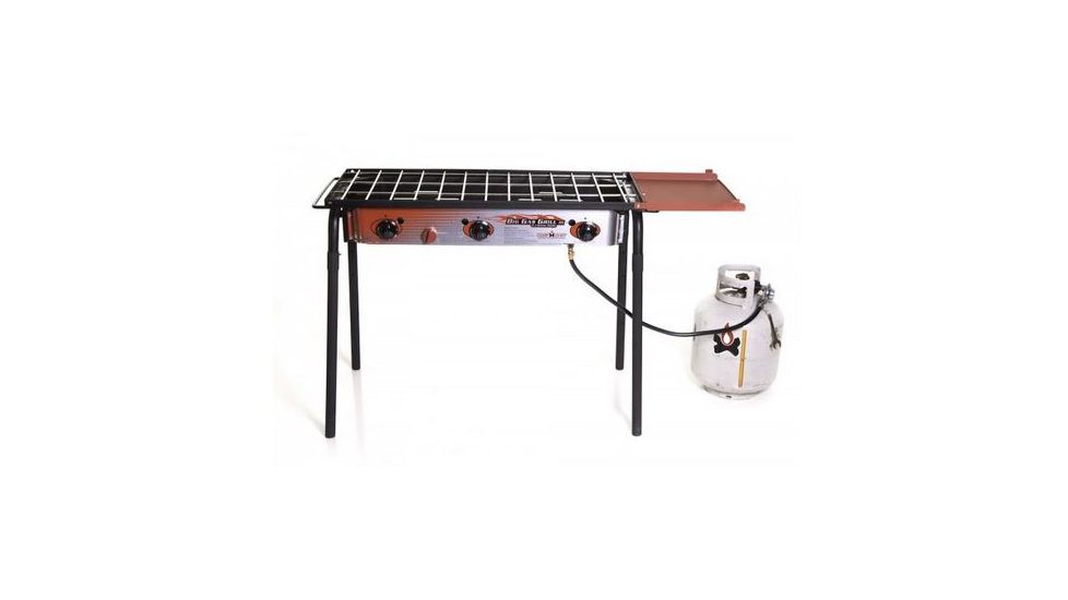 Camp Chef Big LP Gas Grill, 608Sq. inch. Cooking Area, 3 Burner, Red SPG90BCC