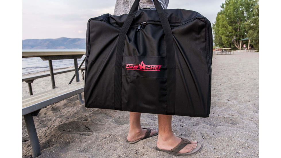 Camp Chef Carry Bag for Barbecue Box, Top-loading, Black, BB90BAG