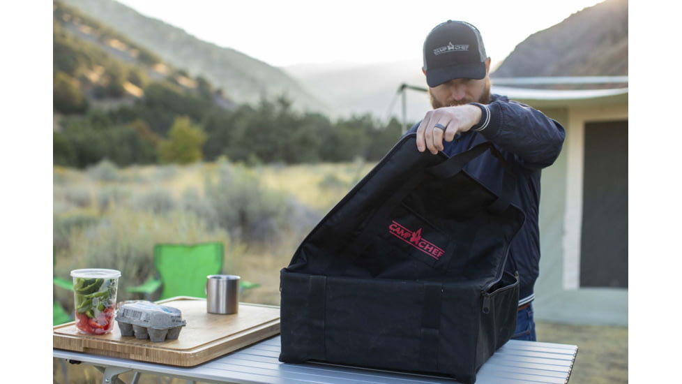 Camp Chef Carry Bag For Versatop Portable Flat Top Griddle, Black, CBFTG250