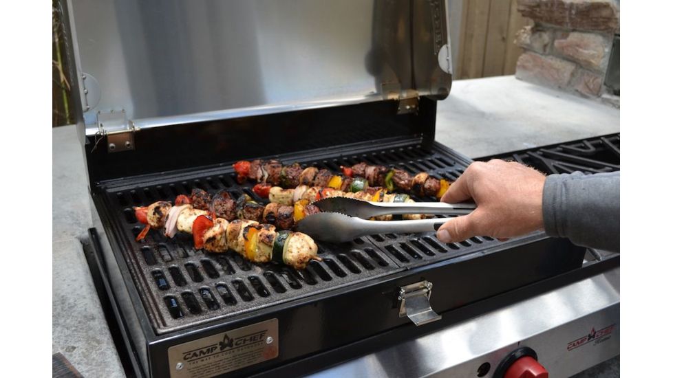 Camp Chef Deluxe Stainless Bbq Grill Box Accessory, Black BB90LS