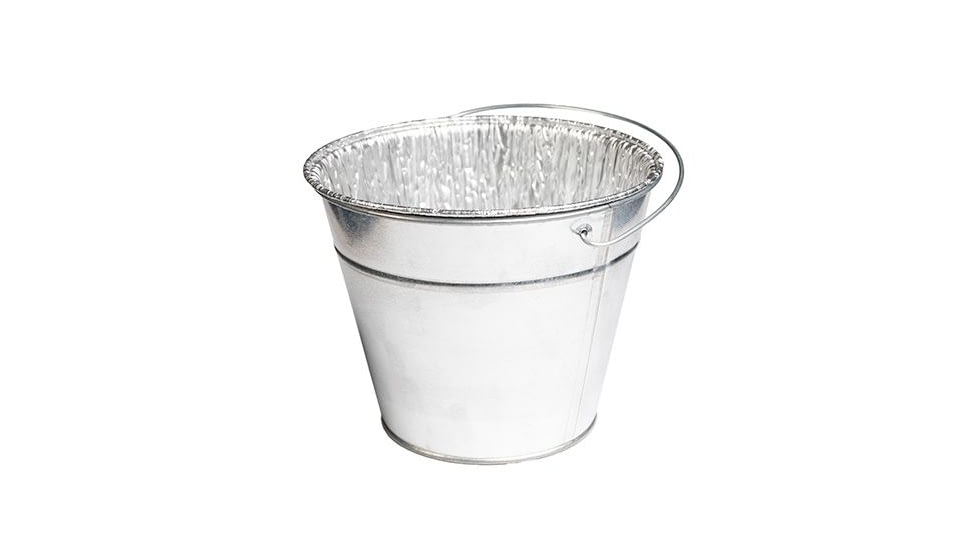 Camp Chef Disposable Pellet Grill Grease Bucket Liners, 5 Pack, Silver, PGFB