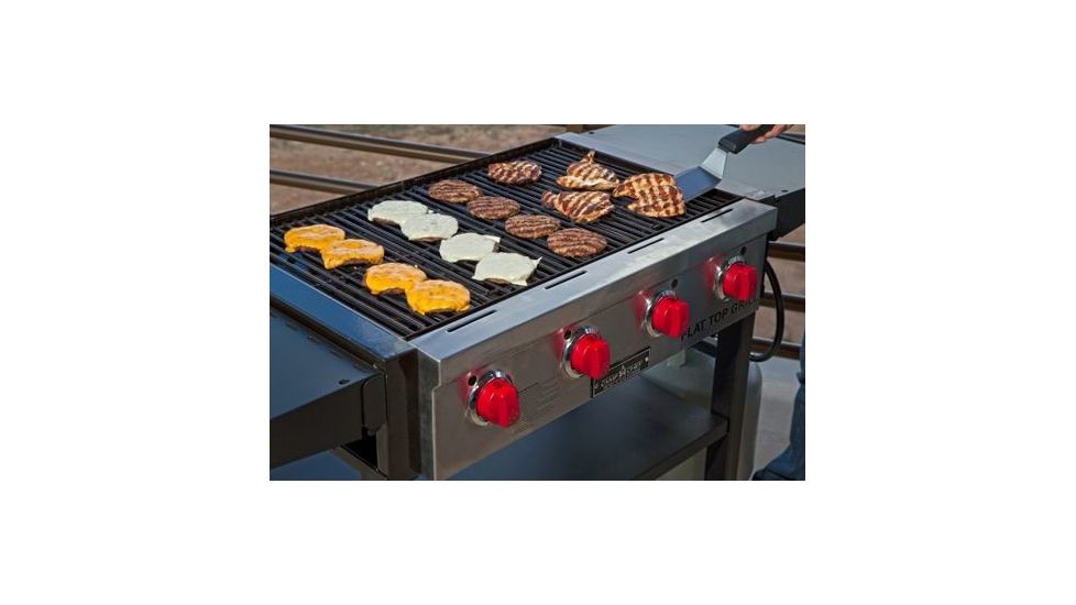 Camp Chef Flat Top Grill w/Flat Top Griddle and Grill Grates, 31.5in x 19.5in, FTG600