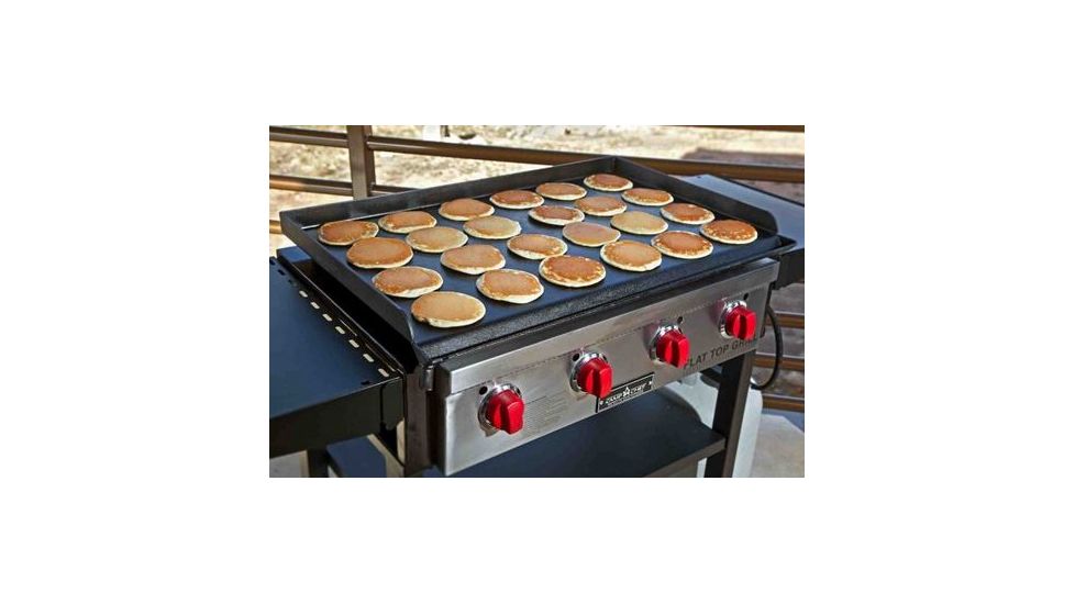 Camp Chef Flat Top Grill w/Flat Top Griddle and Grill Grates, 31.5in x 19.5in, FTG600