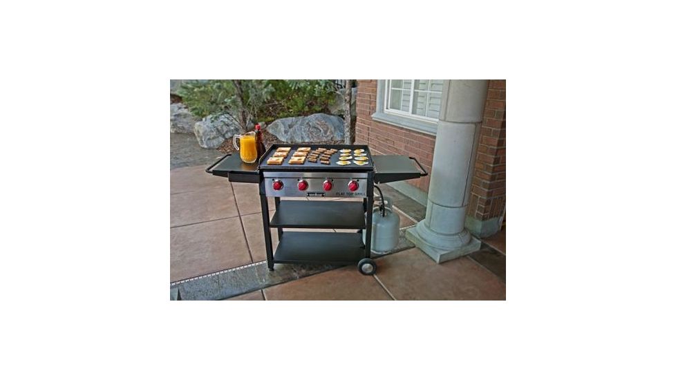 Camp Chef Flat Top Grill w/Flat Top Griddle and Grill Grates, 31.5in x 19.5in, FTG600