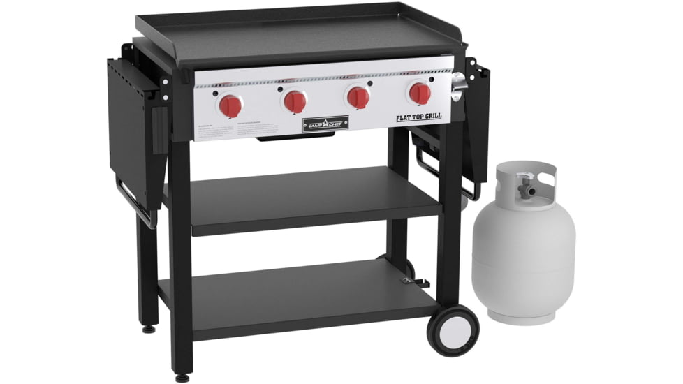 Camp Chef Flat Top Grill w/Flat Top Griddle and Grill Grates, 31.5in x 19.5in, FTG600