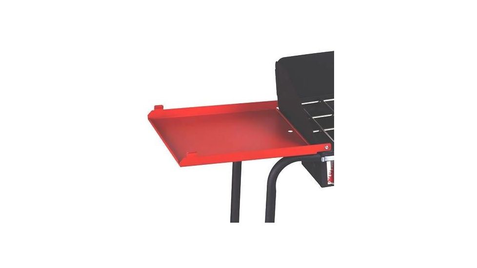 Camp Chef Folding Side Shelves, 2-pack, fits most 14in stoves, Red LS60P