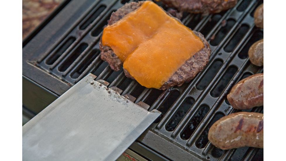 Camp Chef Grill Box Spatula, Black/Silver SPGR