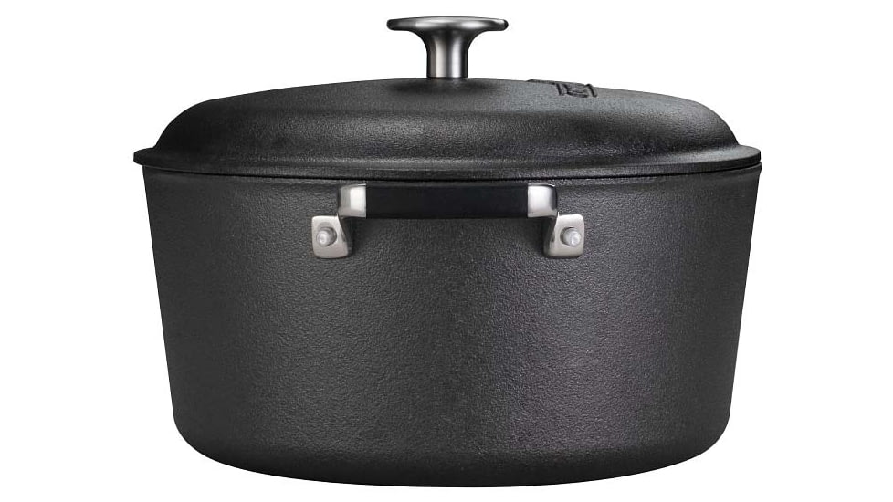 Camp Chef Heritage Cast Iron Dutch Oven, 10in, Black, HDO10