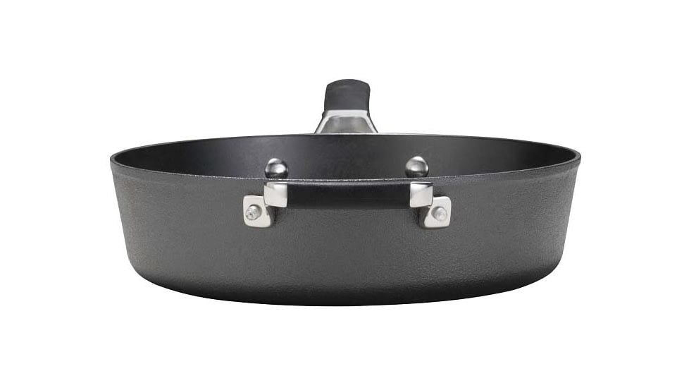 Camp Chef Heritage Cast Iron Dutch Skillet, 10in, Black, HSK10