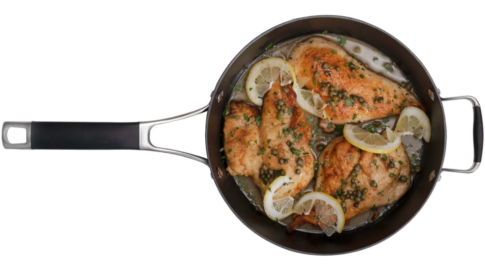 Camp Chef Heritage Cast Iron Dutch Skillet 10in, Black, HSK10