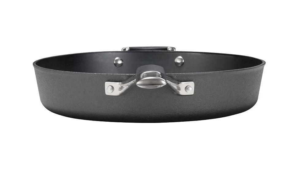 Camp Chef Heritage Cast Iron Dutch Skillet, 12in, Black, HSK12