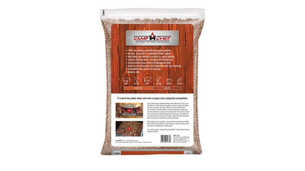 Camp Chef Hickory Premium Hardwood Pellets, PLHK