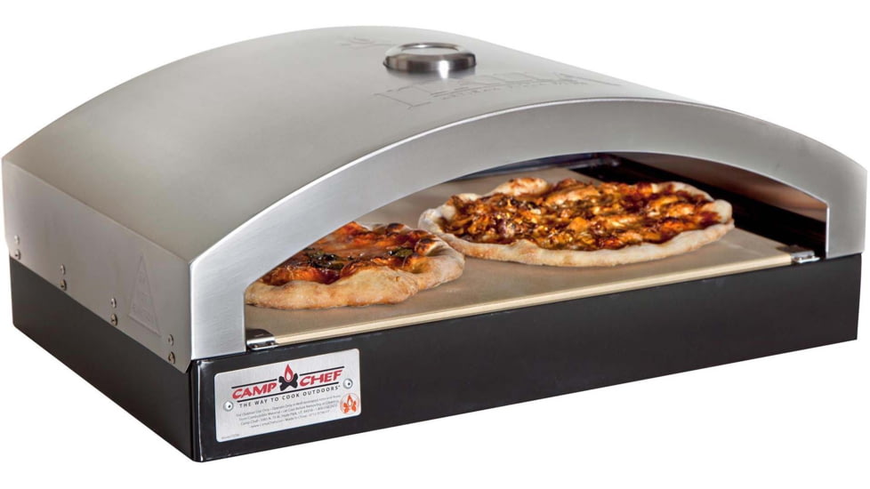 USED Camp Chef Italia Artisan Outdoor Pizza Oven, White/Black, PZ90, EDEMO1