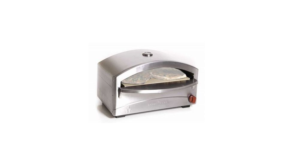 Camp Chef Italia Artisan Stand Alone Pizza Oven, Silver PZOVEN