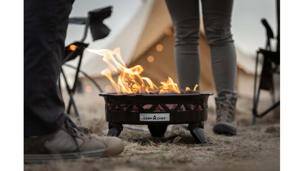 Camp Chef Juniper Fire Pit, Black, GF16