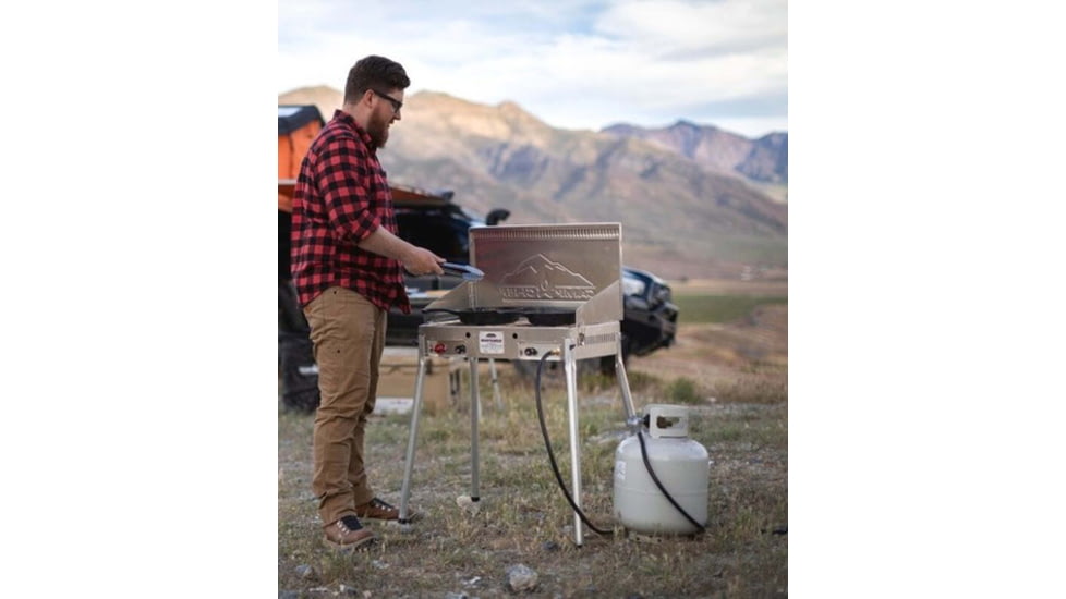 Camp Chef Leg Kit For Mountaineer, Silver, LX27A