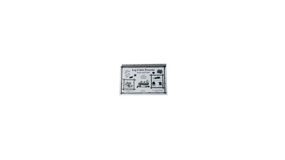 Camp Chef Log Cabin Lewis &amp; Clark Cookbook, Black/White BKCSLC