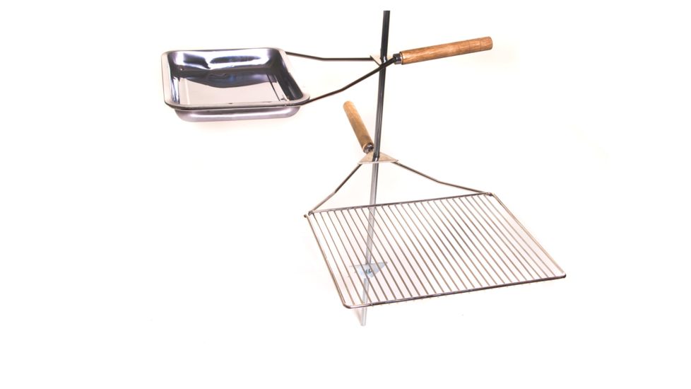 Camp Chef Lumberjack Over Fire Stake Grill, Silver OFGP