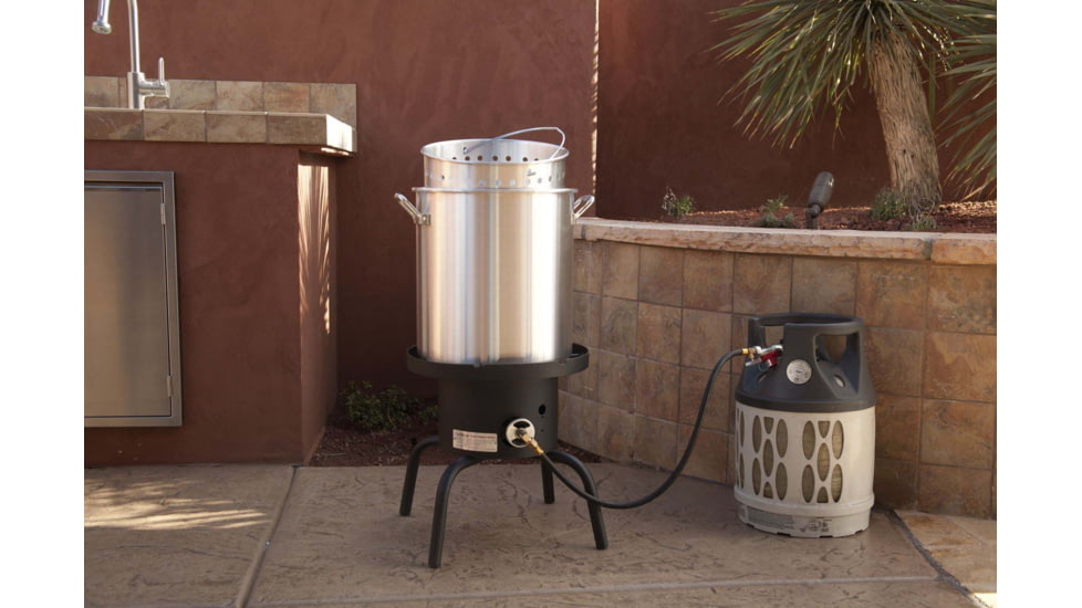 Camp Chef Maximum Single Round Stove, 1 x Burner, SHPRL