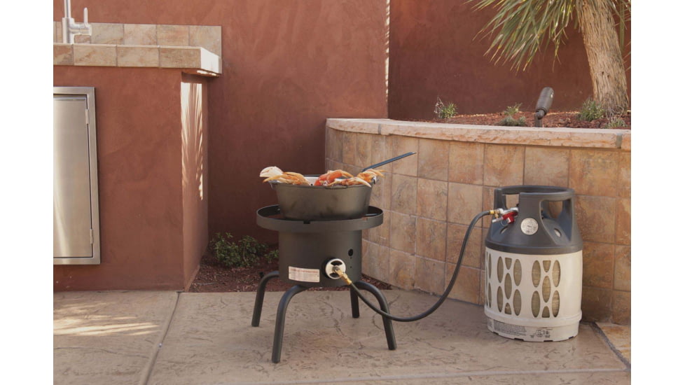 Camp Chef Maximum Single Round Stove, 1 x Burner, SHPRL