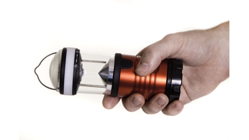 Camp Chef Mountain Series Highlight Cree Lantern, Black/Orange MSML