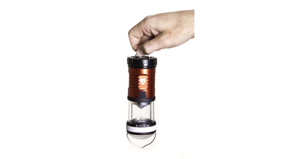 Camp Chef Mountain Series Highlight Cree Lantern, Black/Orange MSML