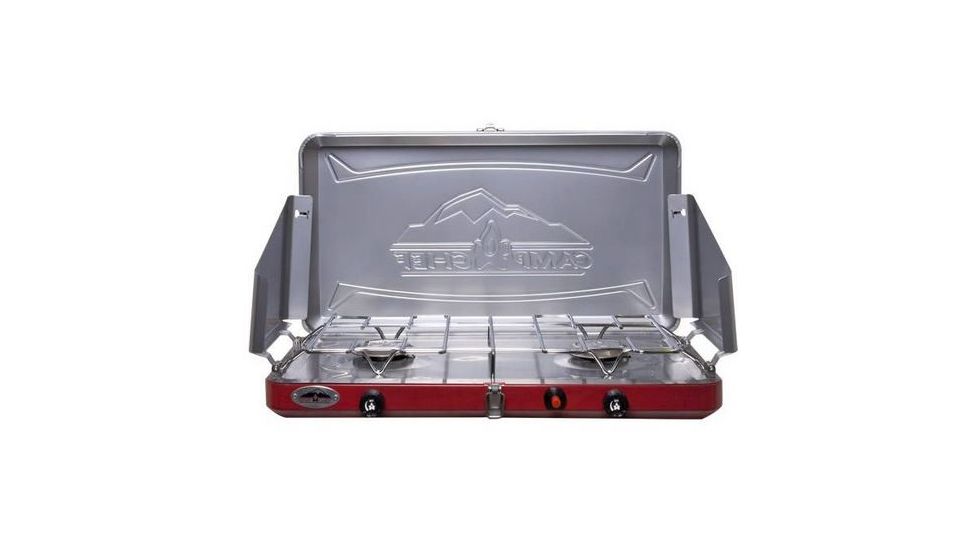 Camp Chef Mountain Teton Burner, 2 x Burner, Stainless Steel, Aluminum MS2CC