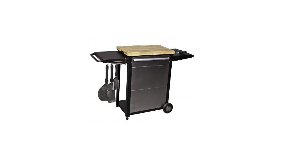 Camp Chef Patio Cart, BLACK/SILVER, PZCART