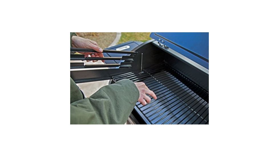 Camp Chef Pellet Grill &amp; Smoker Jerky Rack, Nickel-plated steel, Silver, PGJERKY