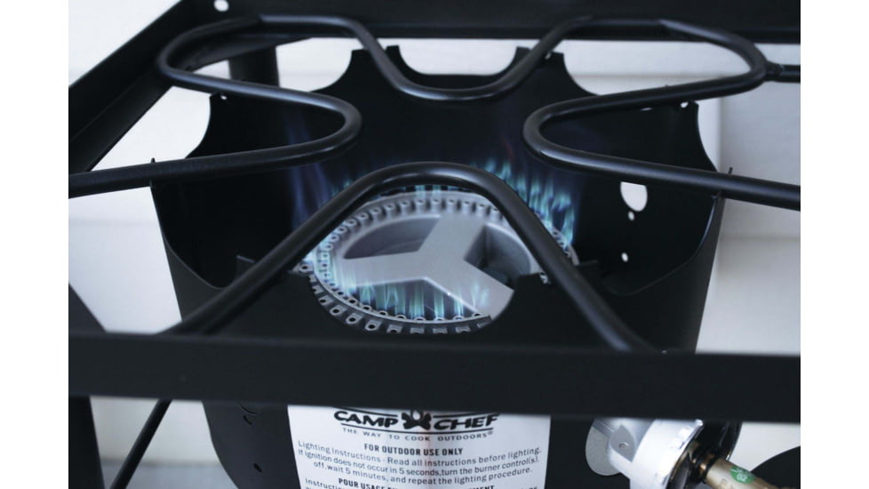 Camp Chef Pioneer Stove, 2 x 30000 BTU/hr Burners, Black, EX60PP