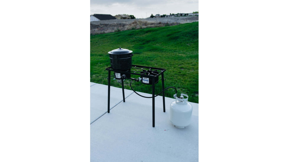 Camp Chef Pioneer Stove, 2 x 30000 BTU/hr Burners, Black, EX60PP