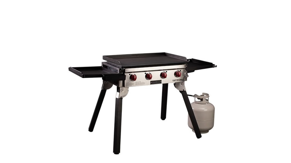 Camp Chef Portable Flat Top Grill, Black/Stainless, FTG600P