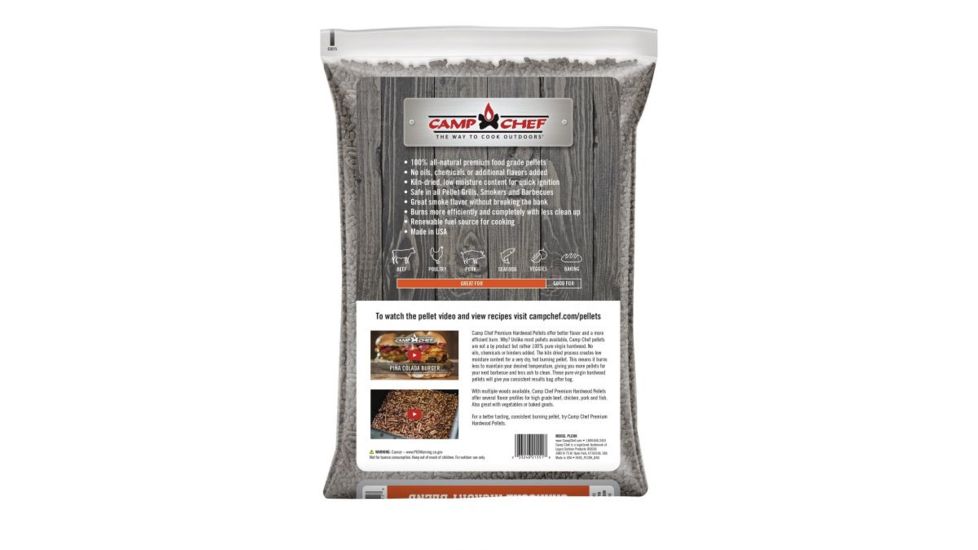 Camp Chef Premium Charwood Pellet - Hickory Blend, PLCHK