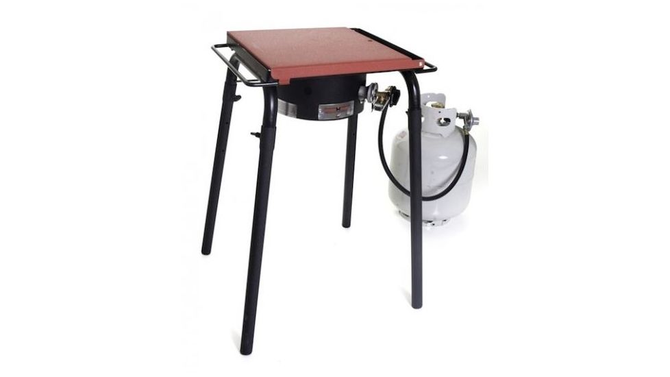 Camp Chef Explorer 14 1X Single Burner Stove, Red/Black SB30D