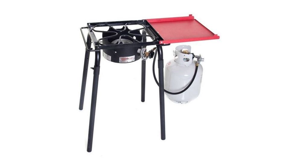 Camp Chef Explorer 14 1X Single Burner Stove, Red/Black SB30D