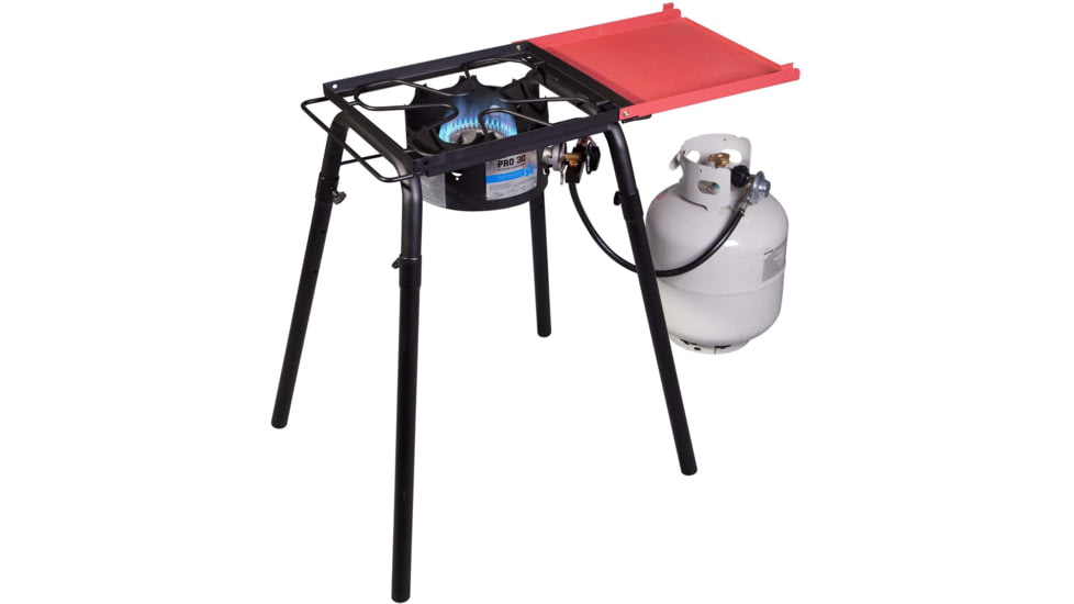 Camp Chef Explorer 14 1X Single Burner Stove, Red/Black, SB30D