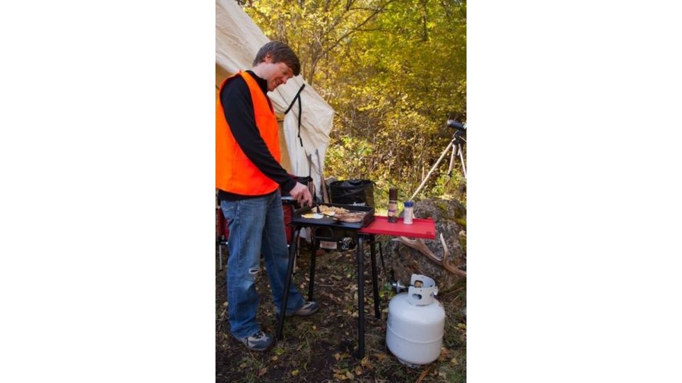 Camp Chef Explorer 14 1X Single Burner Stove, Red/Black SB30D