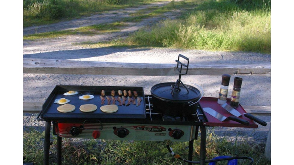 Camp Chef Professional 24in x 16in Steel Griddle, 24in Length x 16in Width Griddle, Black, SG90
