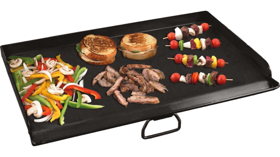 Camp Chef Professional 32in x 15in Steel Griddle, 32in Length x 15in Width Griddle, Black, SG60